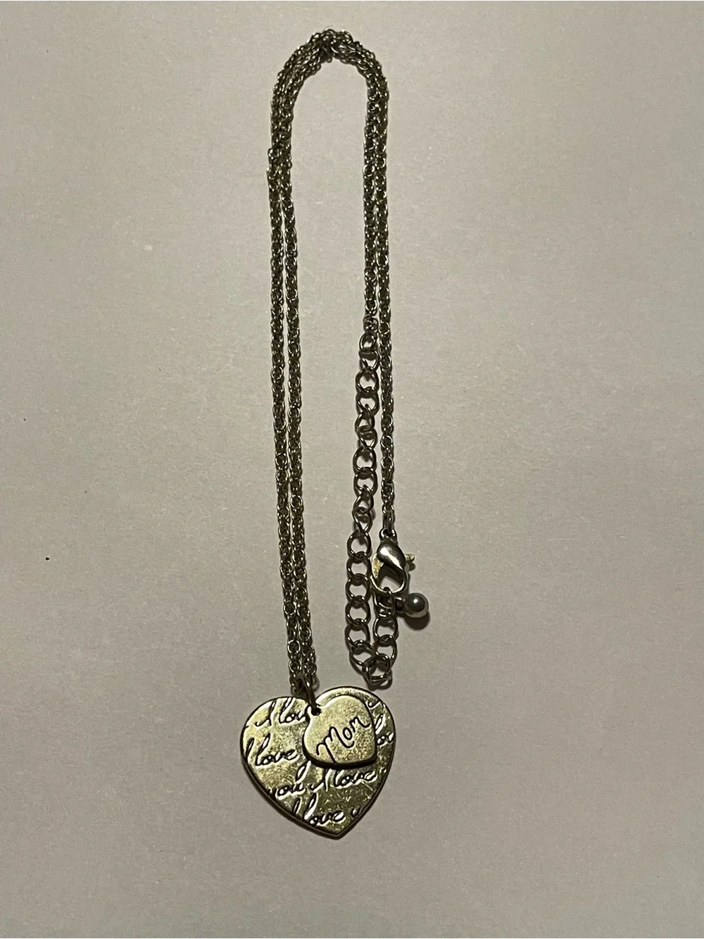 I Love You Mom Costume Necklace #0213